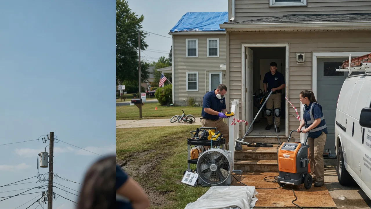 Water Damage Repair in North Olmsted, OH near me